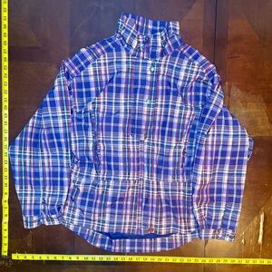 Sunice Vintage Plaid Golf Jacket 90s y2k Full zip up womens or men